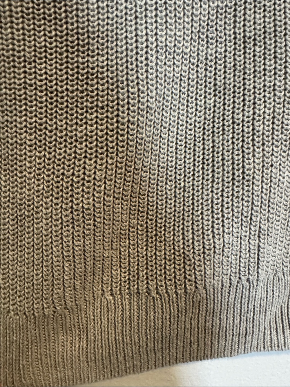 Quince Cotton Linen Sweater Tank Earthen Khaki - Picture 6 of 9